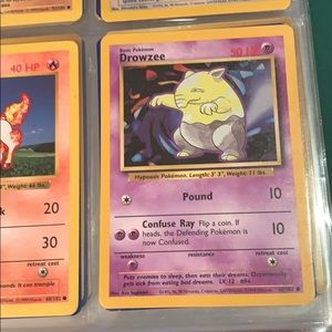 Drowzee 1999 Pokémon card